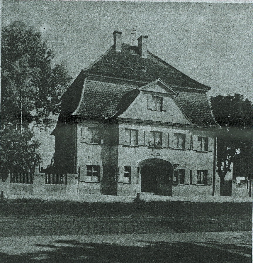Zollhaus au&szlig;en 1929